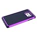 Fulland Hybrid TUFF Case for Samsung Galaxy S6 Edge Plus with Stylus Pen and Screen Protector - Purple