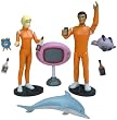 Adult Swim Action Figures - Sealab 2021 Debbie Dupree & Dr. Quentin Q. Quinn Action Figure 2-Pack