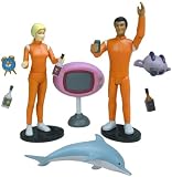 Adult Swim Action Figures - Sealab 2021 Debbie Dupree & Dr. Quentin Q. Quinn Action Figure 2-Pack