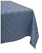 Kitchen & Housewares : Reflections 60 by 84-Inch Oblong / Rectangle Tablecloth, Stone Blue