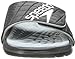 Speedo Women's Exsqueeze Me Rip All Purpose Slide Sandal,Black/High Rise,8 M US