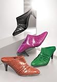 metrostyle Embossed Mules