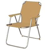 Gartenstuhl Campingstuhl Klappstuhl - Beige