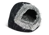 Tramps Cat Bed Twilight Igloo Black