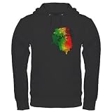 Jamaica Zion Lion Hoodie (dark)