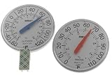 Zelco 8102 2nd Degree Indoor & Outdoor Thermometer White
