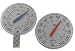Zelco 8102 2nd Degree Indoor & Outdoor Thermometer White