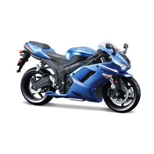 Maisto 39155 1:12 Scale AL Kawasaki Ninja ZX-6R Asembly Line Motor Cycle