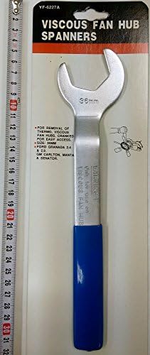 Viscous fan hub spanner - 36mm Double Open Thin Wrench
