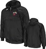 Miami Heat Adidas Pre-Game On Court Full Zip Hooded Sweatshirt