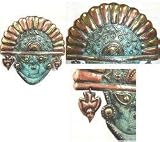 Ai Apaec Ritual Copper Mask