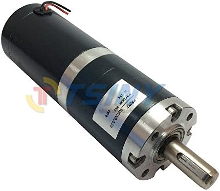TSINY 12 Voltage 4rpm Metal DC Planetary Geared Box Planet Gear Reducer Motor with 12mm Out Shaft