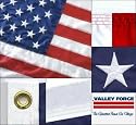 Valley Forge Flag Co 3x5' Nyl Embroidered Outdoor American Flag