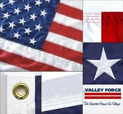 American Flag: Premium 3x5 all-weather nylon by Valley Forge