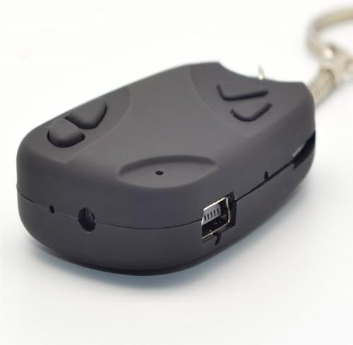 Novelt'y 10-pack Car Keychain Hidden Camera Key Chain- Hidden Pinhole Digital Video Recorder & Mini Keychain Spy Camera Micro Camera- PC WebCam Car Key Chain Spy Camera