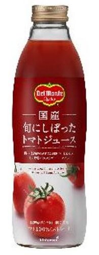 デルモンテ 国産 旬にしぼったトマトジュース 750ml×6本