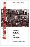 Violence, the Body, and The South (American Literature (Duke University Press))