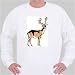 Sweatshirt with animals, fallow-deer, south, america