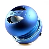 X-Mi X Mini II Capsule-Lautsprecher der 2. Generation für iPhone / iPad 2/3 / iPod / MP3 / Laptop - Blau