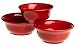 Fiesta Scarlet 837 3-Piece Mixing Bowl Set
