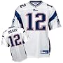Tom Brady #12 Patriots Youth WHITE Replica Jersey