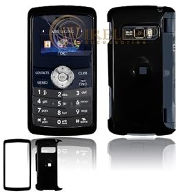 New SnapOn Phone Cover for Verizon LG enV3 VX9200 VX-9200 Black Protector Case