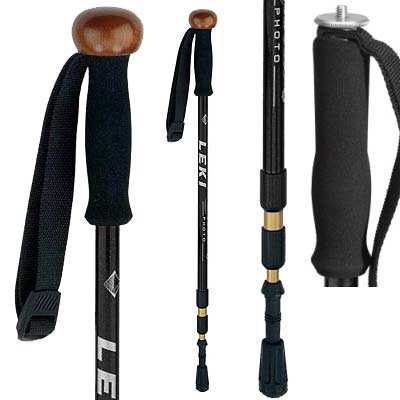Leki Sierra Antishock Trekking Pole (Single) Black One Size