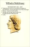 Tageb�cher 1821-1826 in zwei B�nden. Bd.2: Akademische Jahre