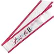 Fuchsia Grosgrain Bride to Be Sash