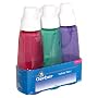 NUK First Essential Fashion Tints BPA Free Plastic Nurser With Latex Nipple, 9 Ouce, 3 Pack