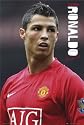 Manchester United (Cristiano Ronaldo) Sports Poster Print - 24" X 36"