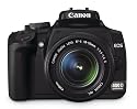 Canon EOS 400D SLR-Digitalkamera (10 Megapixel, 2,5`` Display) inkl. EF-S 18-55mm f/3.5-5.6 IS und Handgriff BG-E3