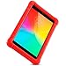 LG G Pad 7.0 Case - Poetic LG G Pad 7.0 Case [Turtle Skin Series] - [Corner/Bumper Protection] [Grip] [Sound-Amplification] Protective Silicone Case for LG G Pad 7.0 Red (3 Year Manufacturer Warranty From Poetic)