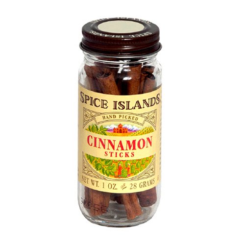 Spice Islands Hand-Picked Cinnamon Sticks, 1-Ounce Container (Pack of 3) by Spice Island