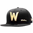 New Era Cap ニューエラ キャップ NPB クラシック カスタム 横浜大洋ホエールズ ブラック ゴールド