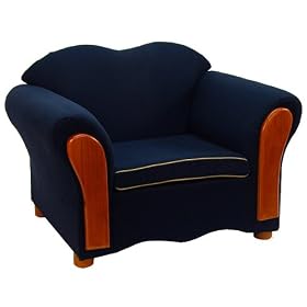 Kids' Homey VIP Chair - Navy by Fantasy Furniture