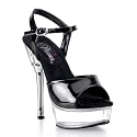 ALLURE-609 5 1/2" Stiletto Heel P/F Sandal