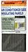 Tools & Hardware : Thermwell Prods. Co. AC14H Air Conditioner Side Insulating Panels