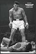 Muhammad Ali (Vs. Sonny Liston, First Round, First Minute) Framed Sports Poster Print - 24" X 36"