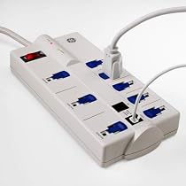 GE/Jasco 8-Outlet Home Electronics Surge Protector (1330 Joules)