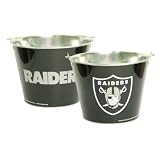 Oakland Raiders 2-Location Print Beer Bucket