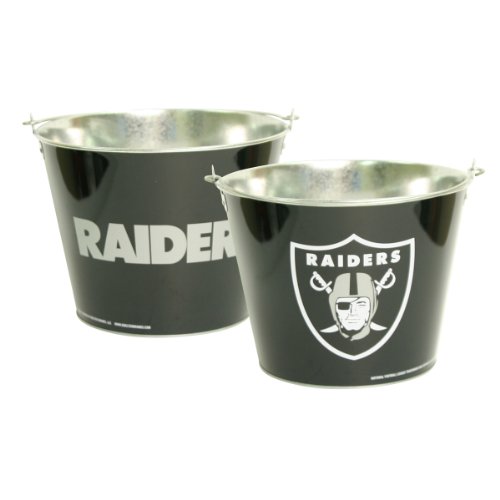 Oakland Raiders 2-Location Print Beer Bucket
