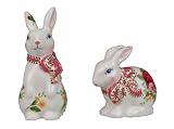 Review Royal Albert 28852109 / Royal Albert Old Cournty Roses Pink Bunny Salt & Pepper Shakers