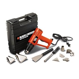 Black & Decker C800620 Heat Pro Deluxe Hot Air Tool Kit