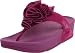 FitFlop Women's Frou Thong Sandal,Cosmic Purple,7 M US