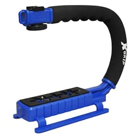 Opteka X-GRIP Professional Camera Camcorder Action Stabilizing Handle with Accessory Shoe... by Opteka