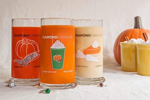 Diamond Candles Scent Bundles - Pumpkin Lovers Bundle (Rings Inside Value From $10 to $5000) (Pumpkin Lovers Bundle)