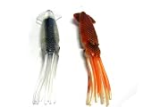 KAMIKAZE -SQUIDEX18 SOFT SQUID LURES - PK OF 2 - SET C