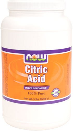 Cover image : NOW Foods Citric Acid Powder Bulk, 5 Pound Bottle