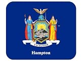 US State Flag - Hampton, New York (NY) Mouse Pad